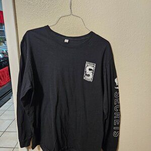 Secrets Band Logo Long sleeve (with Sleeve Logo)